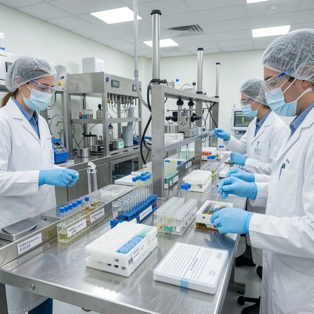 Third-party laboratory testing